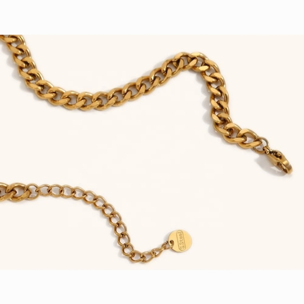 Spooky Chic 18K Gold Plated Halloween Charm Necklace With Ghost, Pumpkin & Skull - Picture 9 of 10